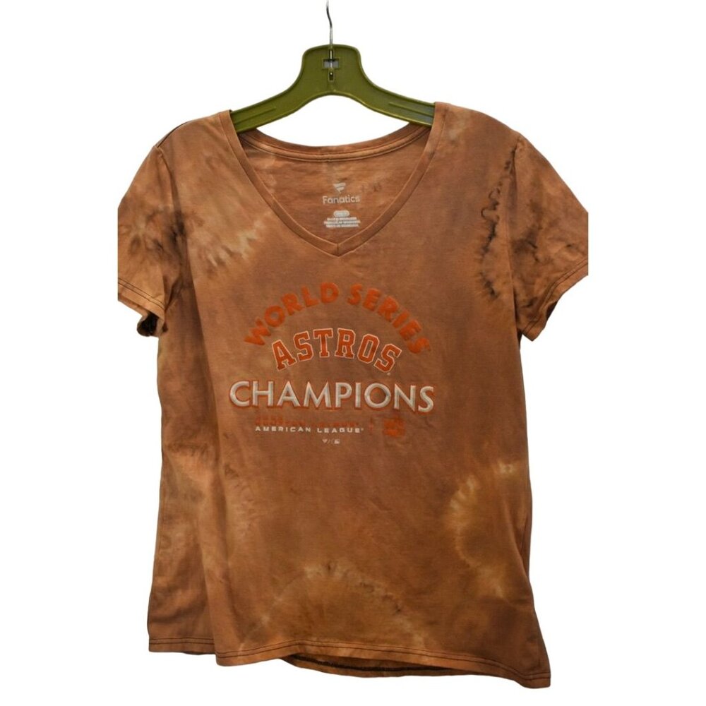 Women's Fanatics Houston Astros 2022 American League Champions T-shirt Size M